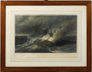 Tre litografie con velieri  - Asta Arte Marinara - Associazione Nazionale - Case d'Asta italiane