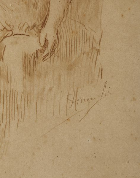 MORELLI  DOMENICO (1826 - 1901) : Attribuito a. Studio per ritratto di donna  - Asta Asta 469 | ARTE ANTICA E DEL XIX SECOLO Online - Associazione Nazionale - Case d'Asta italiane