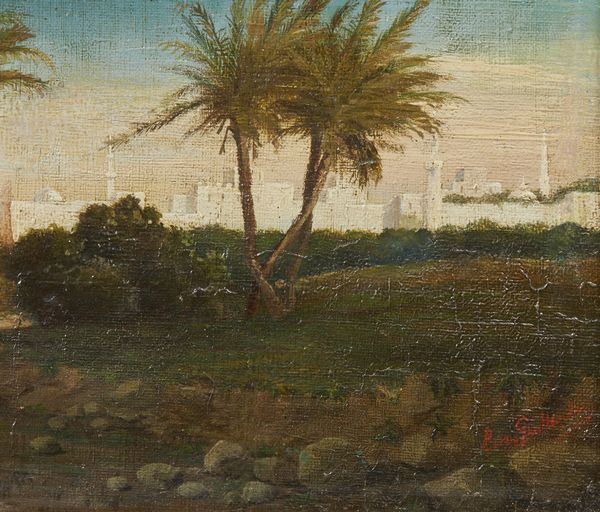 ARTISTA FRANCESE DEL XIX SECOLO : Veduta delle mura di Marrakech  - Asta Asta 469 | ARTE ANTICA E DEL XIX SECOLO Online - Associazione Nazionale - Case d'Asta italiane