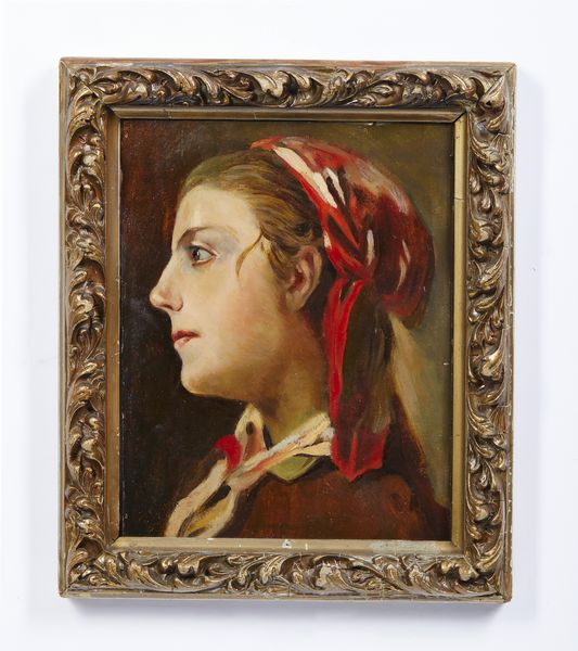 FONTANA ROBERTO (1844 - 1907) : Attribuito a. Profilo di donna  - Asta Asta 469 | ARTE ANTICA E DEL XIX SECOLO Online - Associazione Nazionale - Case d'Asta italiane