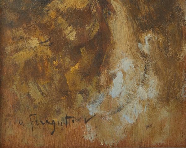 FERAGUTTI VISCONTI ADOLFO (1850 - 1924) : Ritratto femminile di profilo  - Asta Asta 469 | ARTE ANTICA E DEL XIX SECOLO Online - Associazione Nazionale - Case d'Asta italiane