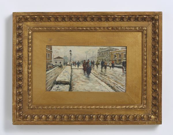 PRATELLA ATTILIO (1856 - 1949) : Ponte della Maddalena  - Asta Asta 469 | ARTE ANTICA E DEL XIX SECOLO Online - Associazione Nazionale - Case d'Asta italiane