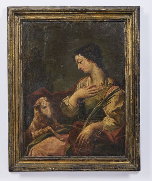 ARTISTA DEL XVII SECOLO : Sant'Agnese  - Asta Asta 469 | ARTE ANTICA E DEL XIX SECOLO Online - Associazione Nazionale - Case d'Asta italiane