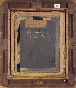 HODGSON JOHN EVAN (1831 - 1895) : L'ufficio del direttore generale delle poste a Tangeri  - Asta Asta 469 | ARTE ANTICA E DEL XIX SECOLO Online - Associazione Nazionale - Case d'Asta italiane