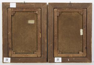 PAJETTA GUIDO PAOLO (1898 - 1987) : Attribuito a. Coppia di dipinti raffiguranti ritratto di anziano e ritratto di anziana  - Asta Asta 469 | ARTE ANTICA E DEL XIX SECOLO Online - Associazione Nazionale - Case d'Asta italiane