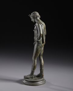 BRONZISTA ITALIANO DEL XIX-XX SECOLO : Narciso  - Asta Asta 469 | ARTE ANTICA E DEL XIX SECOLO Online - Associazione Nazionale - Case d'Asta italiane