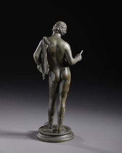 BRONZISTA ITALIANO DEL XIX-XX SECOLO : Narciso  - Asta Asta 469 | ARTE ANTICA E DEL XIX SECOLO Online - Associazione Nazionale - Case d'Asta italiane