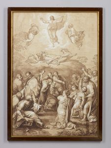SANZIO RAFFAELLO  (1483 - 1520) : Da. Trasfigurazione  - Asta Asta 469 | ARTE ANTICA E DEL XIX SECOLO Online - Associazione Nazionale - Case d'Asta italiane