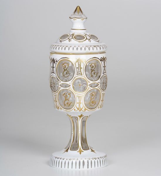 Calice con coperchio.<BR>Boemia, inizio del XX secolo.  - Asta Ceramiche e vetri - Associazione Nazionale - Case d'Asta italiane