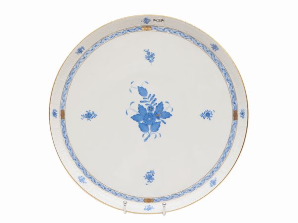 Grande vassoio in porcellana, Indian Basket, Herend  - Asta D�ballage. Occasioni in asta - Associazione Nazionale - Case d'Asta italiane