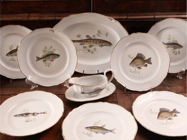 Servizio di piatti in porcellana, Richard Ginori  - Asta D�ballage. Occasioni in asta - Associazione Nazionale - Case d'Asta italiane