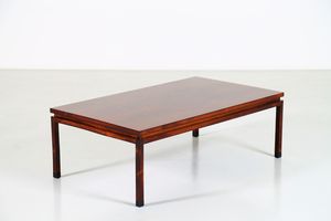 CARLO HAUNER - Tavolo basso in palissandro, per Forma anni 60