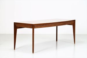 MAURIZIO TEMPESTINI - Attrib. Tavolo in legno di noce, anni 40