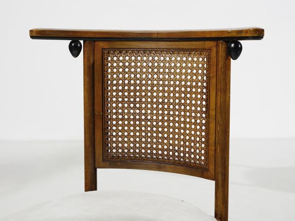 MANIFATTURA AUSTRIACA : Quattro poltroncine  - Asta Asta 471 | DESIGN E ARTI DECORATIVE DEL NOVECENTO Online - Associazione Nazionale - Case d'Asta italiane