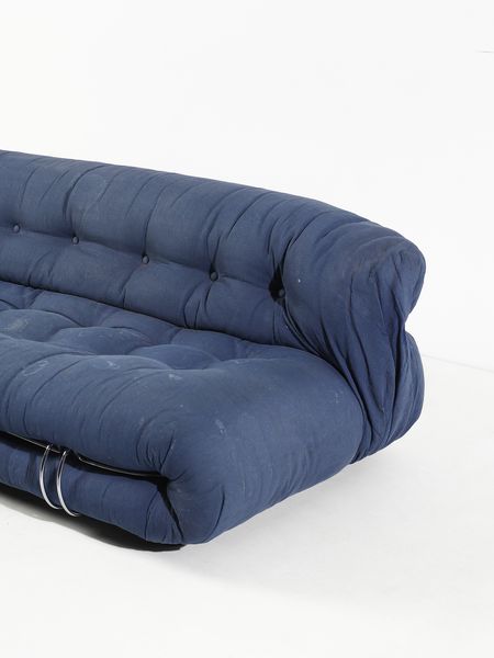 SCARPA AFRA (1937-2011) & TOBIA (n. 1935) : Divano mod. Soriana per Cassina, Meda  - Asta Asta 471 | DESIGN E ARTI DECORATIVE DEL NOVECENTO Online - Associazione Nazionale - Case d'Asta italiane