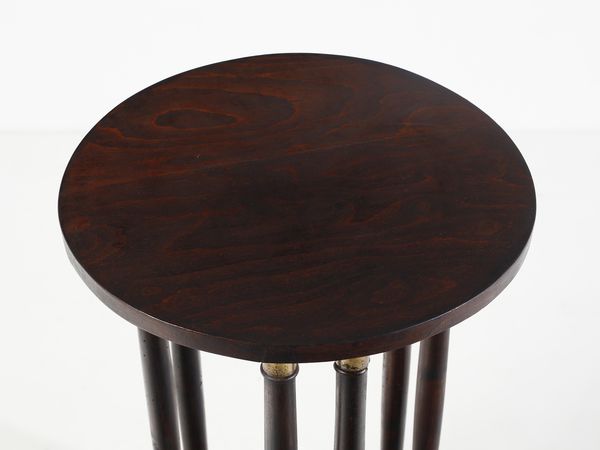 MANIFATTURA DEL XX SECOLO : Tavolino tripode in legno con inserti in metallo dorato  - Asta Asta 472 | ARTE ANTICA E DEL XIX SECOLO Virtuale - Associazione Nazionale - Case d'Asta italiane