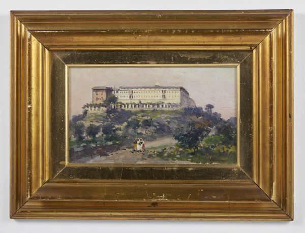 CANINO VINCENZO (1892 - 1978) : Badia di Montecassino  - Asta Asta 472 | ARTE ANTICA E DEL XIX SECOLO Virtuale - Associazione Nazionale - Case d'Asta italiane