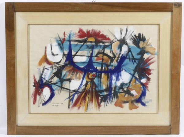 Giò d’Amico : Gi dAmico (1923 - 1999) Senza titolo  - Asta Dall'Ottocento all'Arte Contemporanea - Associazione Nazionale - Case d'Asta italiane