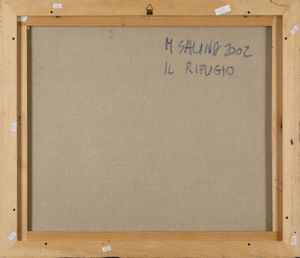 Mario Salina : Il rifugio  - Asta Dall'Ottocento all'Arte Contemporanea - Associazione Nazionale - Case d'Asta italiane