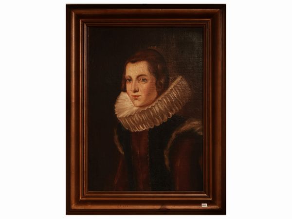 Da Anthony van Dyck, Ritratto della marchesa Paolina Adorno Brignole-Sale  - Asta Ispirazioni di arredo - Associazione Nazionale - Case d'Asta italiane