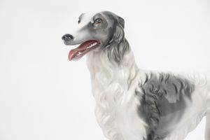 Ugo Zaccagnini : Levriero russo  - Asta Incanti d'Arte - Associazione Nazionale - Case d'Asta italiane