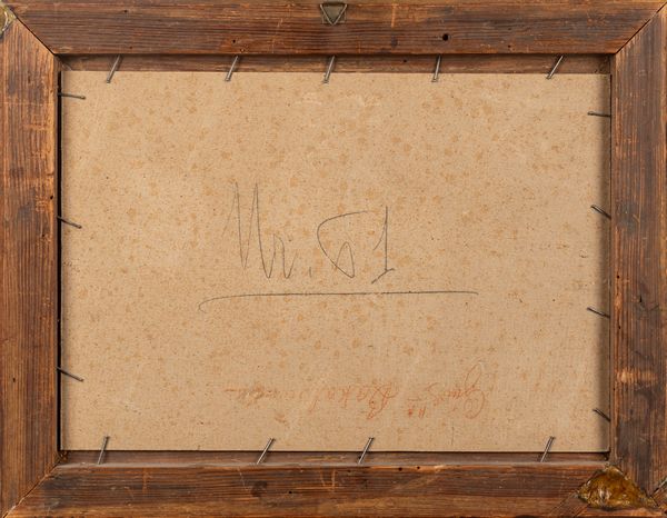 Stefan Aleksander Bakalowicz : Casale assolato  - Asta Arte Figurativa tra XIX e XX Secolo - Associazione Nazionale - Case d'Asta italiane