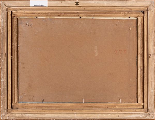 Lodovico Zambelletti : Milano sotto la neve  - Asta Arte Figurativa tra XIX e XX Secolo - Associazione Nazionale - Case d'Asta italiane