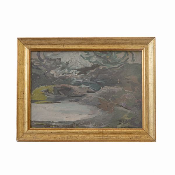 Aldo Turchiaro : Paesaggio  - Asta Smart Auction: arredi, dipinti, sculture, argenti e altro a prezzi vantaggiosi - Associazione Nazionale - Case d'Asta italiane