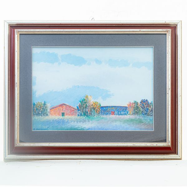 Giovanni Omiccioli : Fregene  - Asta Smart Auction: arredi, dipinti, sculture, argenti e altro a prezzi vantaggiosi - Associazione Nazionale - Case d'Asta italiane