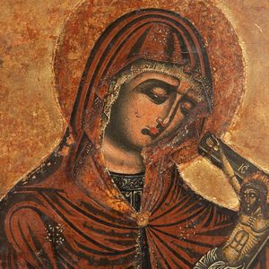 Madonna con crocifisso  - Asta Smart Auction: arredi, dipinti, sculture, argenti e altro a prezzi vantaggiosi - Associazione Nazionale - Case d'Asta italiane