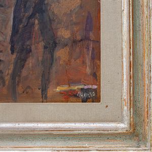 ILARIO CIAURRO : Suonatori di pianoforte e violino  - Asta Smart Auction: arredi, dipinti, sculture, argenti e altro a prezzi vantaggiosi - Associazione Nazionale - Case d'Asta italiane