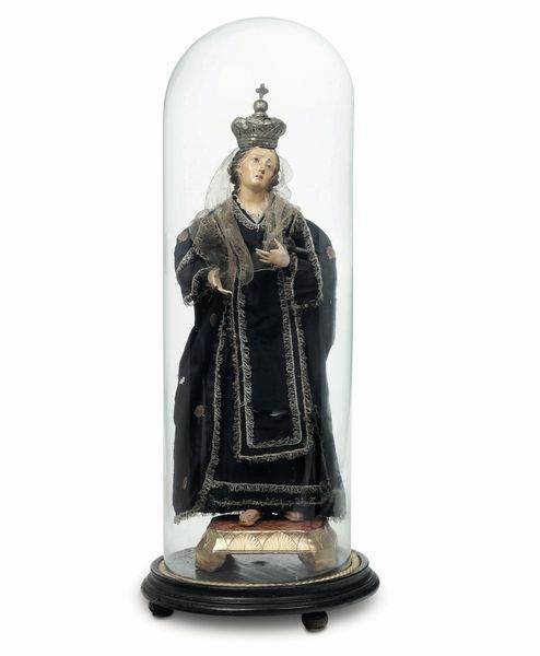 Madonna dolente. Arte italiana del XIX secolo  - Asta Scultura - Associazione Nazionale - Case d'Asta italiane