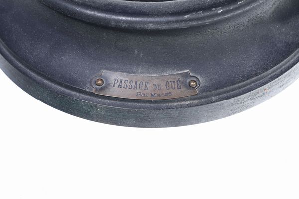 Da modello di Ren� Charles Mass� (1855-1913). Fonditore del XX secolo Il passaggio del guado  - Asta Scultura - Associazione Nazionale - Case d'Asta italiane