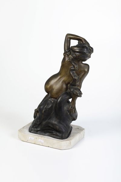 Da un modello di Achille D�Orsi Pathos  - Asta Scultura - Associazione Nazionale - Case d'Asta italiane
