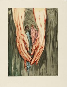 DANTE ALIGHIERI : La Divina Commedia. Illustrazioni di Dal.  - Asta Libri, autografi e manoscritti - Associazione Nazionale - Case d'Asta italiane