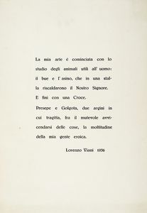 Lorenzo Viani : Lorenzo Viani. 8 xilografie originali.  - Asta Libri, autografi e manoscritti - Associazione Nazionale - Case d'Asta italiane