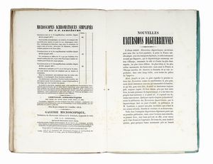 NICOLAS-MARIE PAYMAL LEREBOURS : Trait de photographie. Derniers perfectionnements apports au Daguerrotype (quatrime dition). Juin 1843.  - Asta Libri, autografi e manoscritti - Associazione Nazionale - Case d'Asta italiane
