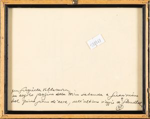 Artista non identificato : Scorcio di citt  - Asta Arte Moderna e Contemporanea - Associazione Nazionale - Case d'Asta italiane