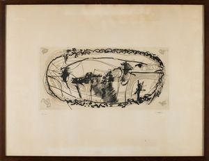 Franco Garelli : Senza Titolo  - Asta Arte Moderna e Contemporanea - Associazione Nazionale - Case d'Asta italiane