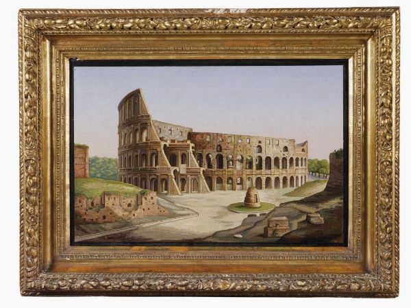 Scuola romana, 1860 circa  - Asta International Fine Art - Associazione Nazionale - Case d'Asta italiane