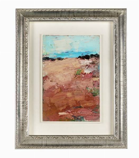 Sergio Scatizzi : Paesaggio.  - Asta Arte Antica, Orientale, Moderna e Contemporanea [parte II] - Associazione Nazionale - Case d'Asta italiane