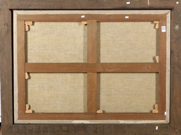 Scuola del XVIII secolo Paesaggio con pastori e armenti  - Asta Dipinti Antichi - Associazione Nazionale - Case d'Asta italiane