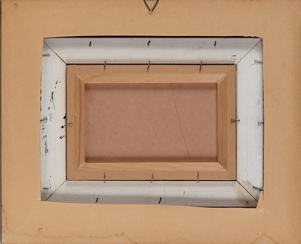 Ezelino Briante : Scorcio di paese con barche e pescatori  - Asta Dipinti del XIX e XX Secolo - Associazione Nazionale - Case d'Asta italiane