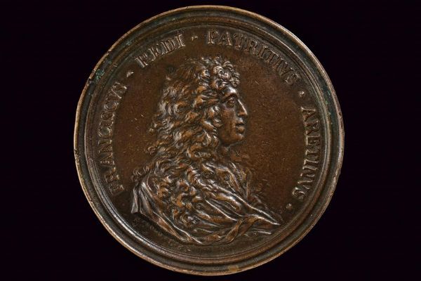 Medaglia in bronzo Francesco Reti (1616-1698)  - Asta Medaglie, Ordini e Decorazioni - Associazione Nazionale - Case d'Asta italiane