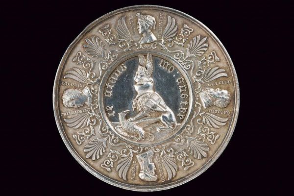 Rara medaglia di Carlo Alberto (1831-49) Je atans mon astre  - Asta Medaglie, Ordini e Decorazioni - Associazione Nazionale - Case d'Asta italiane