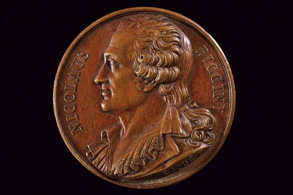 Medaglia NiccolÃ² Piccinni  - Asta Medaglie, Ordini e Decorazioni - Associazione Nazionale - Case d'Asta italiane