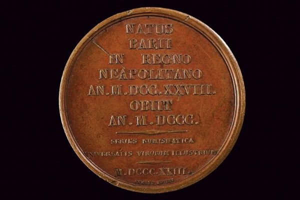 Medaglia NiccolÃ² Piccinni  - Asta Medaglie, Ordini e Decorazioni - Associazione Nazionale - Case d'Asta italiane