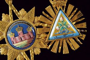 Lotto di due decorazioni massoniche  - Asta Medaglie, Ordini e Decorazioni - Associazione Nazionale - Case d'Asta italiane