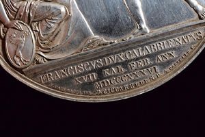 Medaglia per la nascita del Duca di Calabria Francesco di Borbone, Ferdinando II (1830-59)  - Asta Medaglie, Ordini e Decorazioni - Associazione Nazionale - Case d'Asta italiane