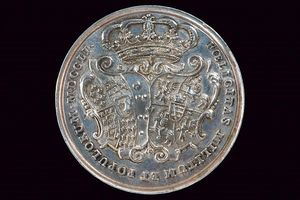 Medaglia Carlo di Borbone (1735-1759) in argento  - Asta Medaglie, Ordini e Decorazioni - Associazione Nazionale - Case d'Asta italiane